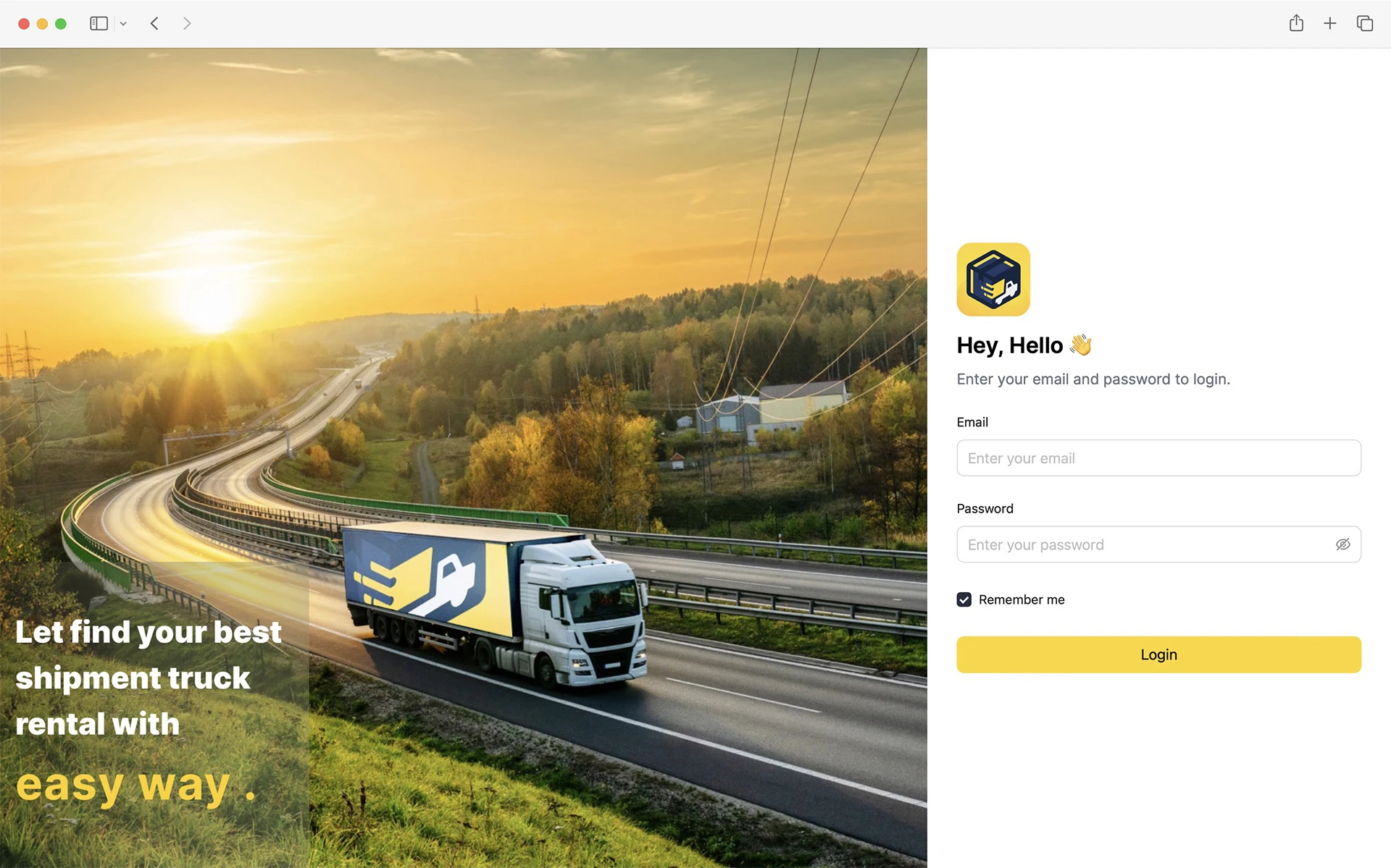 Ảnh chụp màn hình của IES Transport